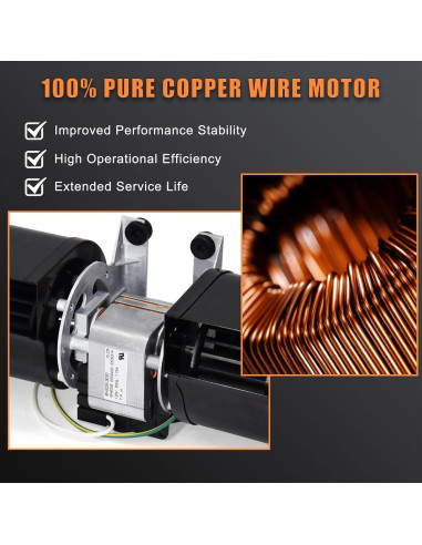 Kit Ventilador Chimenea Criditpid GFK-160A 160 CFM