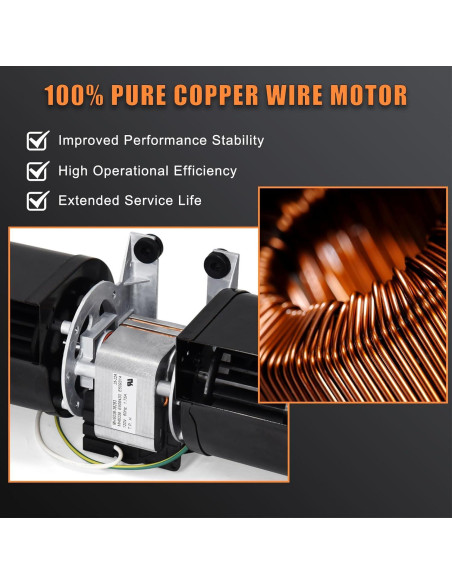 Kit Ventilador Chimenea Criditpid GFK-160A 160 CFM