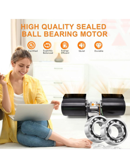 Kit Soplador de Chimenea Adviace GFK-160A 162 CFM