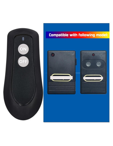 Control Remoto Reemplazo Dimplex para Chimenea Eléctrica