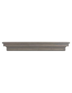 Estante Flotante para Chimenea Dogberry 48" Gris Ceniza