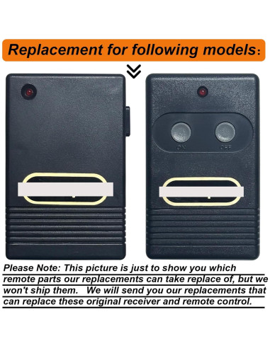 Control Remoto Reemplazo Dimplex para Chimenea Eléctrica