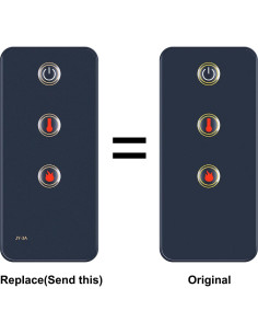 Control Remoto RETROSUN JY-3A para Chimenea Pleasant Hearth 2