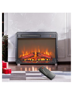 Inserto Chimenea Eléctrica FTOPBTB 23" Control Remoto 1400W