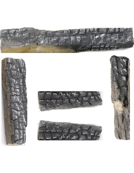 Registros de Chimenea de Gas B-HOTTE, 5 Piezas Cerámica 19-32 cm