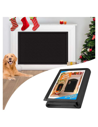 Cubierta Magnética CADARA 90x90 cm para Chimenea Ajustable