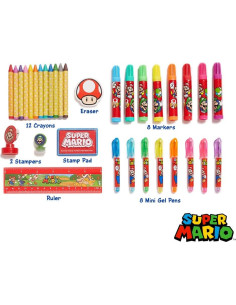 Conjunto de Actividades Super Mario con Caja de Transporte 2