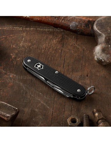 Cuchillo Suizo Victorinox Pioneer Alox 8 Funciones - Negro