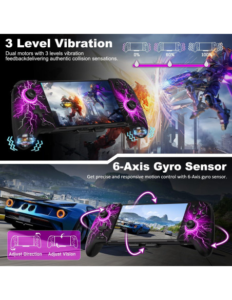 Controlador de Interruptor Gammeefy JC202 - Negro