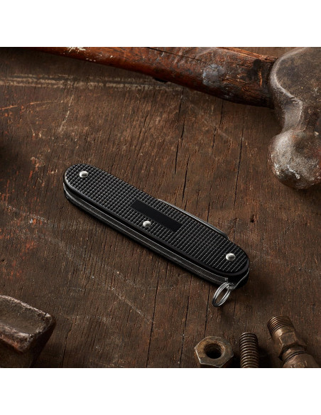 Cuchillo Suizo Victorinox Pioneer Alox 8 Funciones - Negro