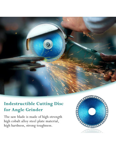 Disco Indestructible Mornajina 115mm 5 Paquetes Corte Suave