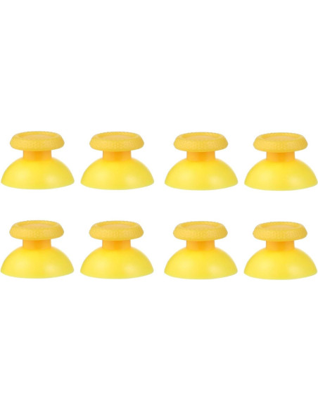 Paquete de 8 Joysticks Amarillos Ikpek para PS5 - Reemplazo