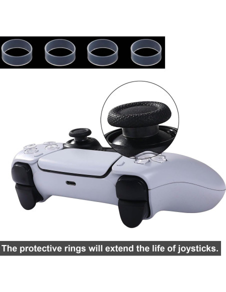 Paquete de 8 Joysticks Amarillos Ikpek para PS5 - Reemplazo