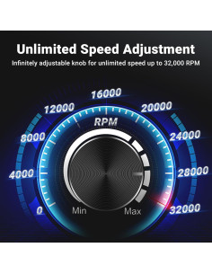 Licuadora AMZCHEF 1800W 68 oz con Velocidad Variable y 5 Funciones 2