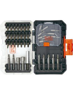 Juego de Puntas de Destornillador 40 Piezas BLACK+DECKER 2