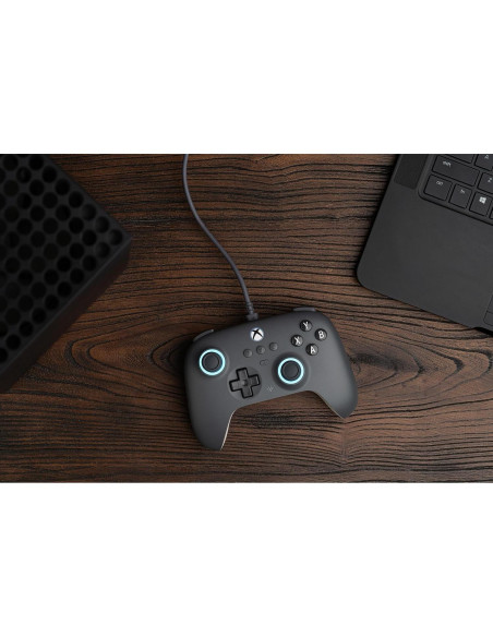 Controlador con cable 8Bitdo Ultimate C para Xbox - Gris oscuro