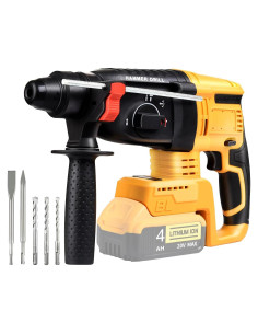 Martillo Perforador Inalámbrico Funnywhale K5 20V 4 Funciones