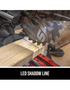 Sierra Ingletadora SKIL 10 Amp 7-1/4 Pulgadas con LED 2