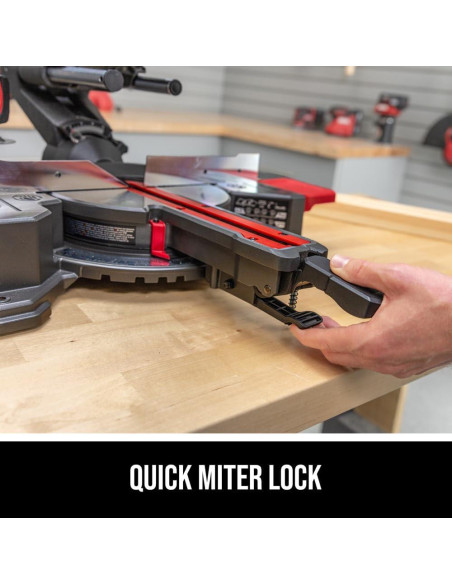 Sierra Ingletadora SKIL 10 Amp 7-1/4 Pulgadas con LED