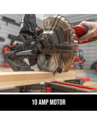Sierra Ingletadora SKIL 10 Amp 7-1/4 Pulgadas con LED