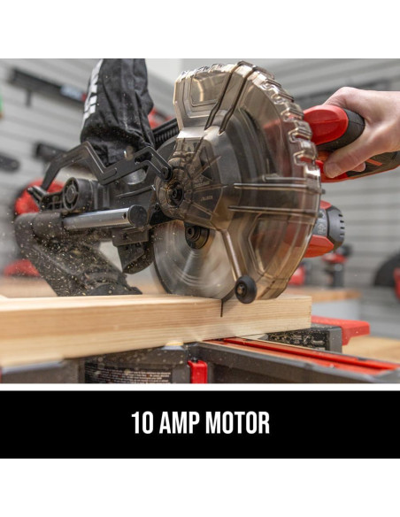 Sierra Ingletadora SKIL 10 Amp 7-1/4 Pulgadas con LED