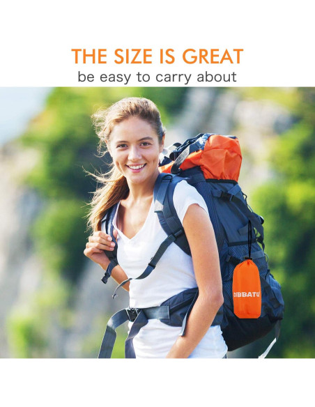 Saco de Dormir de Emergencia DIBBATU 210x89 cm Impermeable