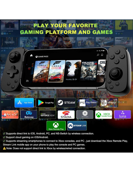 Controlador Inalámbrico Koiiko para iPhone/Android/PC/Switch