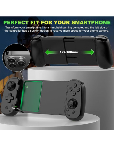 Controlador Inalámbrico Koiiko para iPhone/Android/PC/Switch