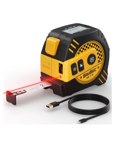 Cinta Métrica Láser 2 en 1 SAVSEC SV-T40 40m y 5m