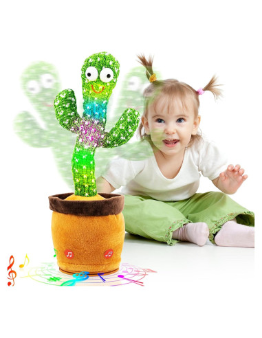 Juguete Cactus Hablante y Bailarín Qrooper 120 Canciones