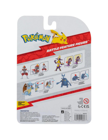 Pokémon Figura Caesurio PKW3421 11.5 cm Articulada