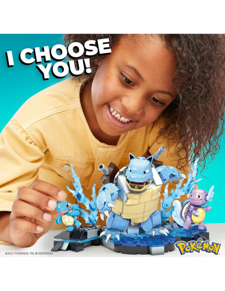 Set de Construcción Mega Construx Pokémon Squirtle 379 Piezas