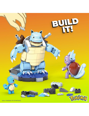 Set de Construcción Mega Construx Pokémon Squirtle 379 Piezas