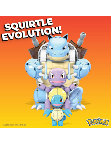 Set de Construcción Mega Construx Pokémon Squirtle 379 Piezas