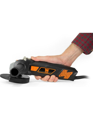 Amoladora Angular WEN 944 7A 11,000 RPM 4-1/2" Gris