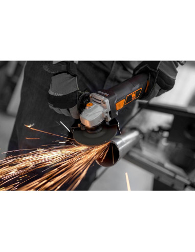 Amoladora Angular WEN 944 7A 11,000 RPM 4-1/2" Gris