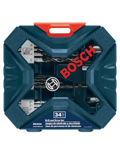 Juego de Brocas y Atornilladores Bosch MS4034 - 34 Piezas