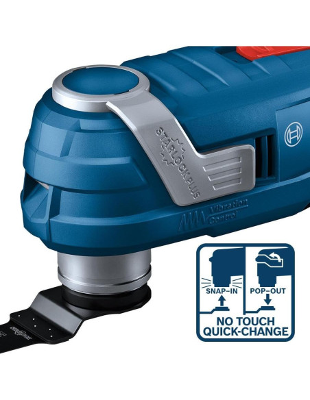 Herramienta Multiuso Oscilante Bosch GOP18V-34B12 18V 2Ah Herramienta Multiuso Oscilante Bosch GOP18V-34B12 18V 2Ah
