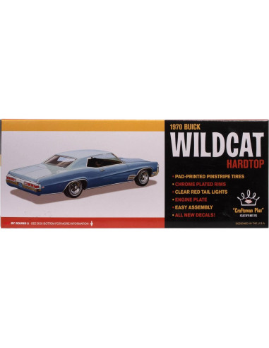 Kit de Modelo AMT Buick Wildcat 1970 Escala 1:25