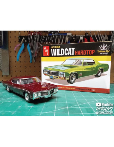 Kit de Modelo AMT Buick Wildcat 1970 Escala 1:25