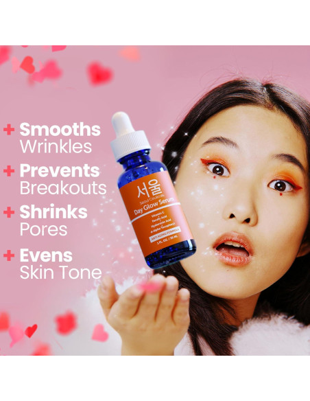 Suero Facial SeoulCeuticals 30ml - 20% Vitamina C Antiarrugas