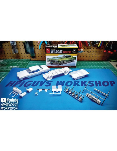 Kit de Modelo AMT Buick Wildcat 1970 Escala 1:25 Kit de Modelo AMT Buick Wildcat 1970 Escala 1:25