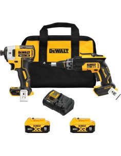 Kit DEWALT 20V MAX XR Pistola Tornillos y Destornillador Impacto 2
