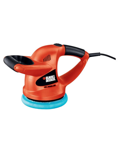 Pulidor Orbital Black+Decker WP900 6" con Bonetes de Lana y Espuma