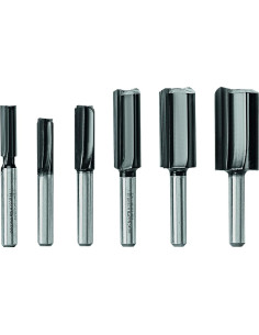 Juego de 6 Fresas de Ranura BOSCH RBS006SBS Punta Carburo 2