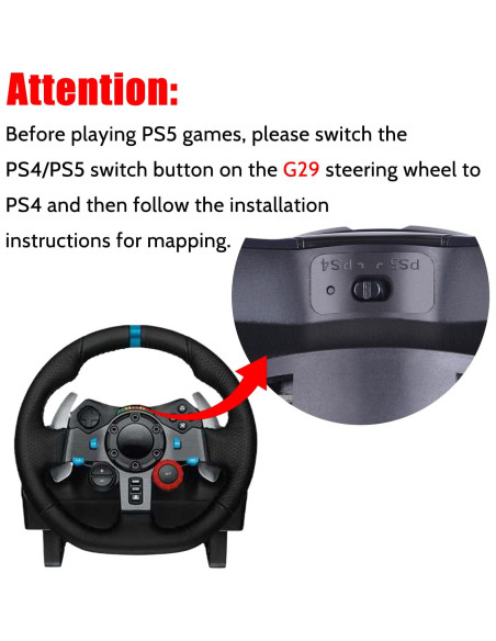 Freno de Mano USB para Juegos CNRAQR Compatible con Logitech G29