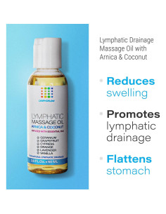 Aceite de Masaje Linfático Bruizex 59 ml - Árnica y Coco 2