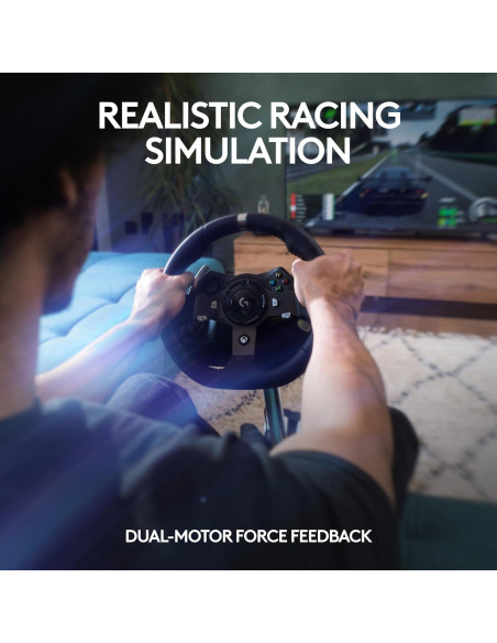 Volante de Carreras Logitech G920 con Pedales y Retroalimentación