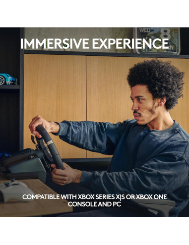 Volante de Carreras Logitech G920 con Pedales y Retroalimentación