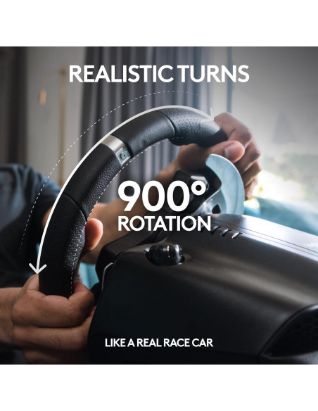 Volante de Carreras Logitech G920 con Pedales y Retroalimentación